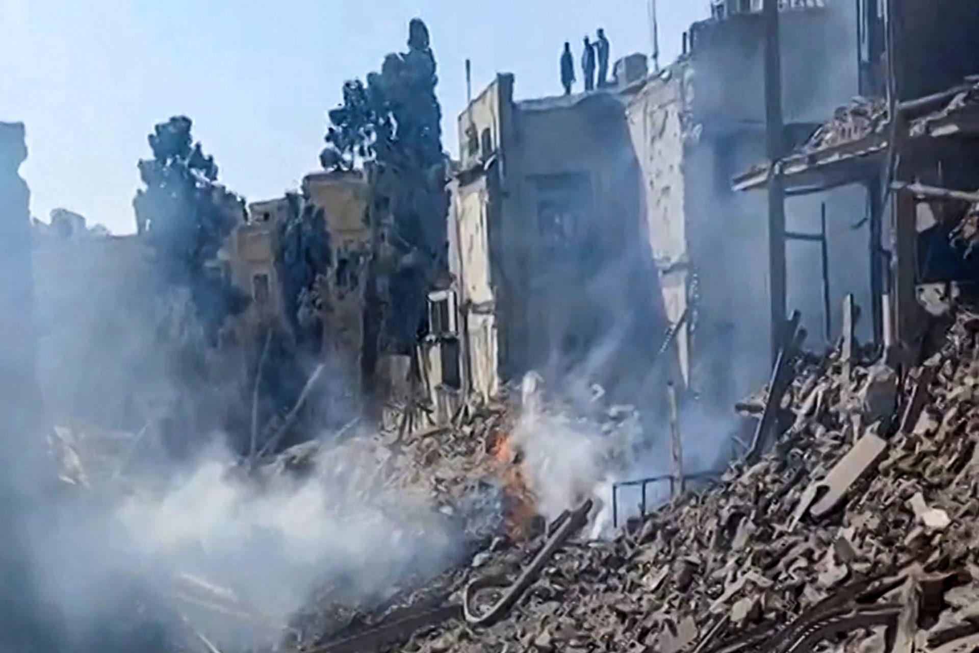 IRAN-ISRAEL-US-CONFLICT Israel army says strikes with US on Iran targeted 'dozens' of military sites