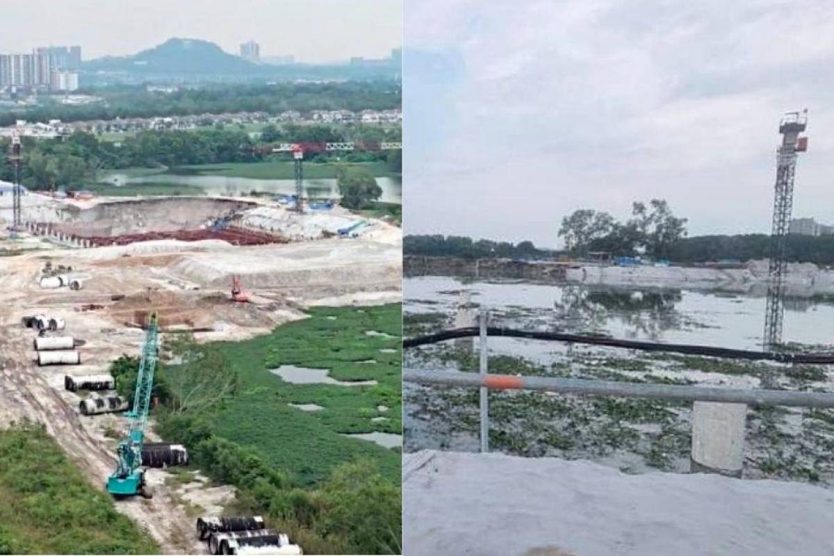 Incident at Sungai Rasau Water Supply project - All work has been halted Incident at Sungai Rasau Water Supply project - All work has been halted