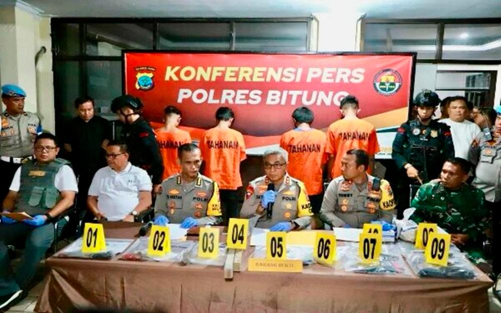 Indonesian police arrest seven in North Sulawesi’s Bitung clashes Indonesian police arrest seven in North Sulawesi’s Bitung clashes
