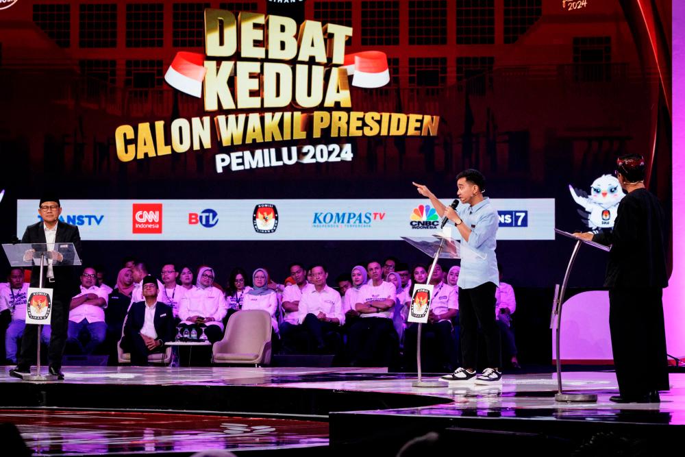 Indonesia’s vice presidential hopefuls discuss Nusantara development in debate Indonesia’s vice presidential hopefuls discuss Nusantara development in debate