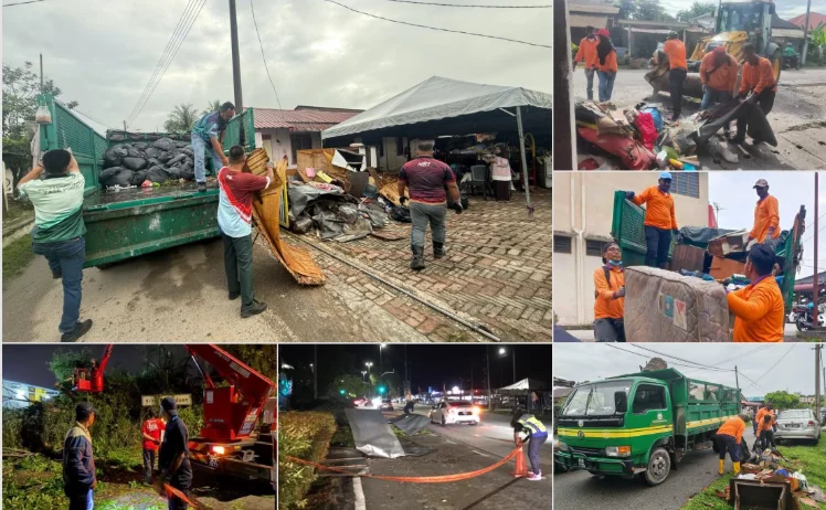 Ipoh city council mobilises major flood relief operation in Manjoi