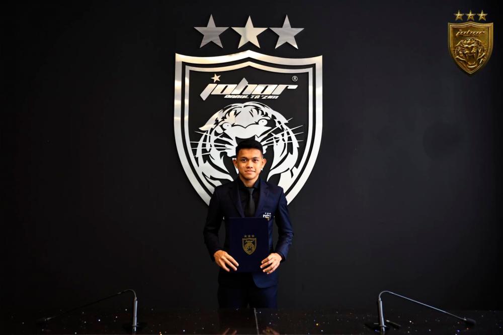 JDT lanjut kontrak Arif Aiman JDT lanjut kontrak Arif Aiman