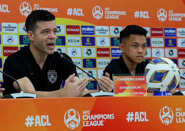 JDT need to win against BG Pathum United - Solari JDT need to win against BG Pathum United - Solari