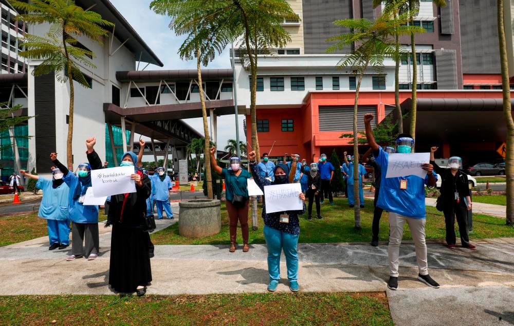 JKNJ mungkin ambil tindakan tatatertib jika doktor kontrak sertai mogok