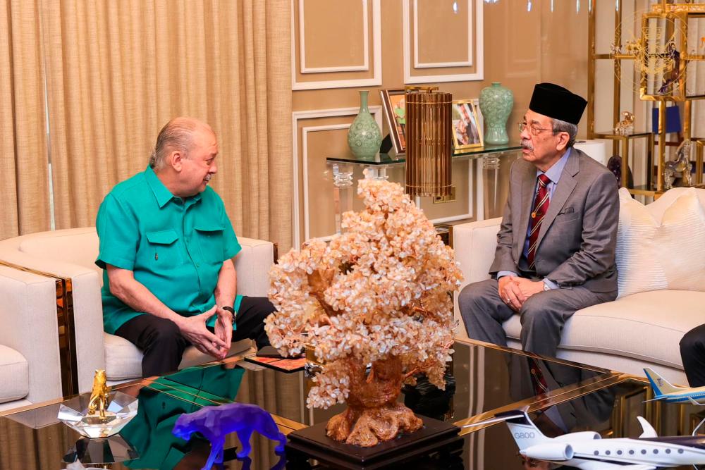 Johor Sultan grants audience to Keeper of Rulers’ Seal