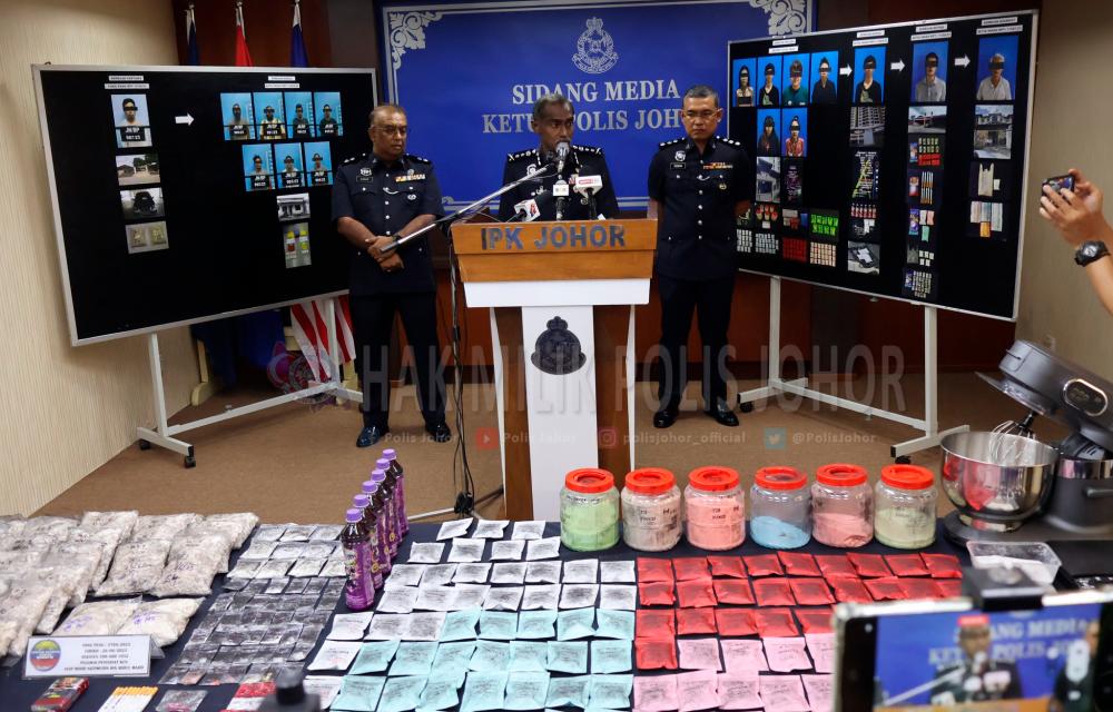 Johor police bust syndicate smuggling drugs via TikTok, WeChat