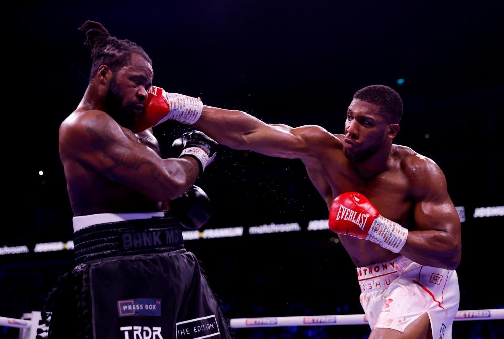 Joshua regrets failure to knock out Franklin after points win Joshua regrets failure to knock out Franklin after points win