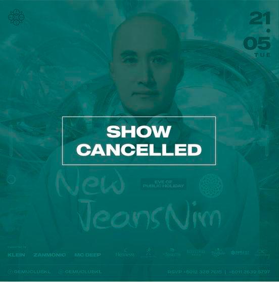 KL dance club cancels South Korean DJ show following controversial performance in a Buddhist monk robe KL dance club cancels South Korean DJ show following controversial performance in a Buddhist monk robe