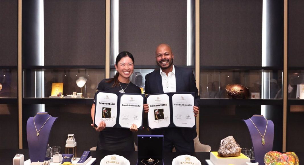 Kaimirra boost for Malaysian golf professional Genevieve Ling