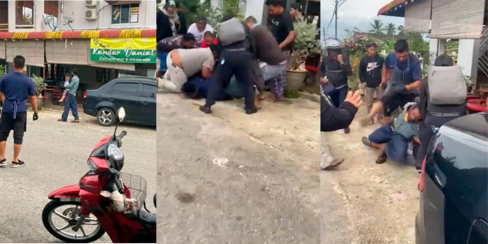 Kedah folks rescue three year old after a Nepali man attempted to kidnap her