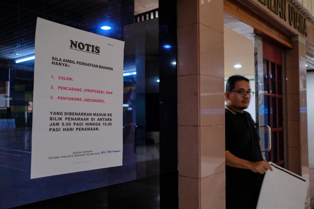 Kemaman parliamentary by-election kicks off today