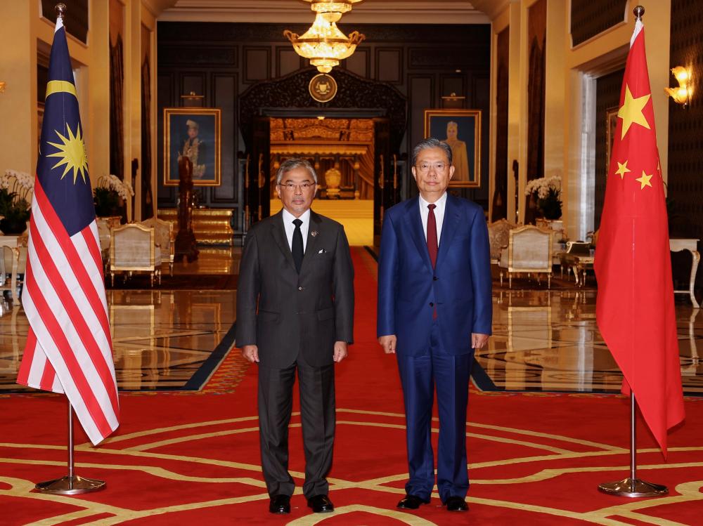 King grants audience to China's NPC standing Committee Chairman Zhao Leji