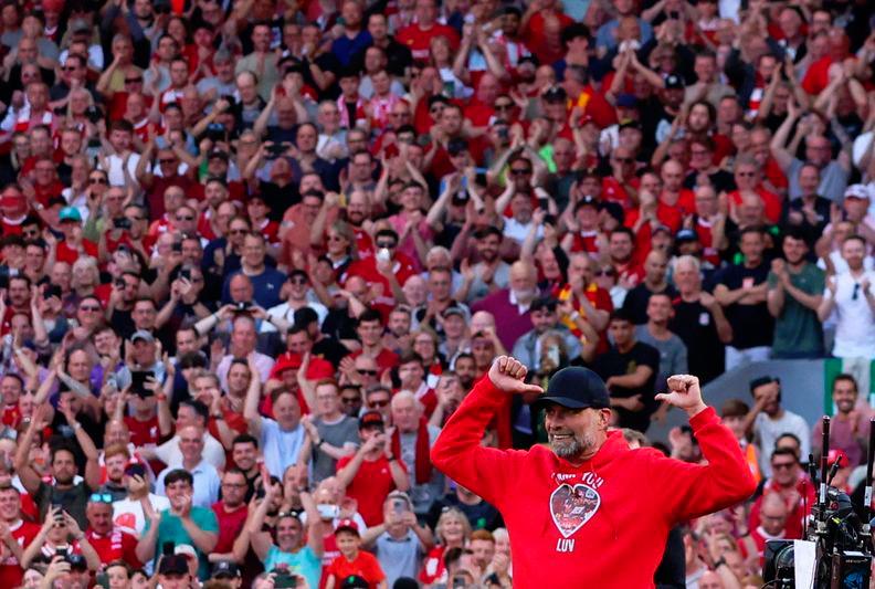 Klopp hails 'superpower' fans in emotional Liverpool farewell