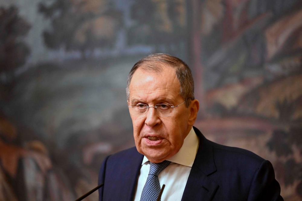 Lavrov says no end to Ukraine war until West stops trying to defeat Russia
