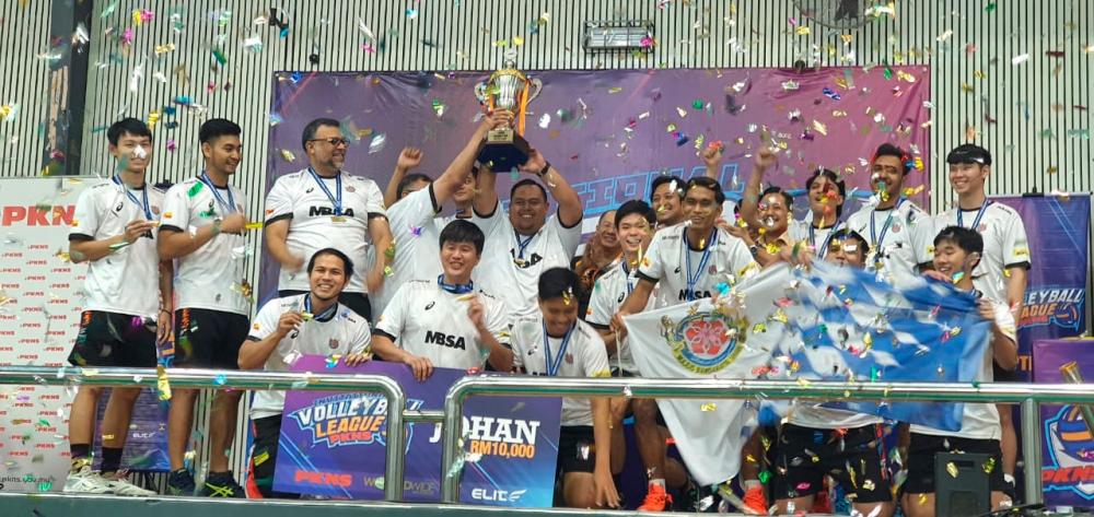 MBSA team win inaugural PKNS Invitational Volleyball League