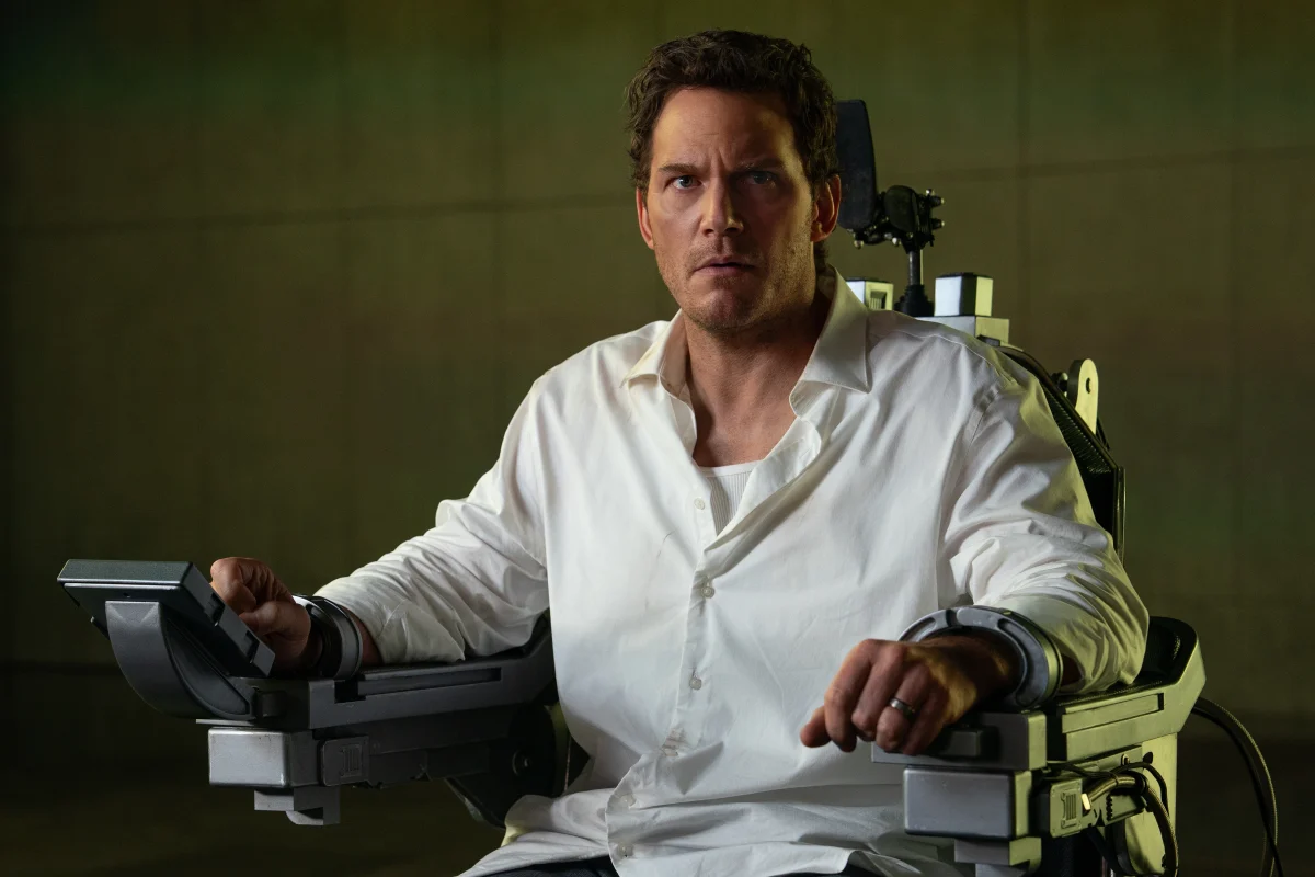 Pratt has completed much of Mercy while recovering from an ankle injury sustained early during production.