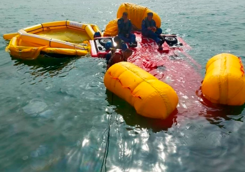 MMEA helicopter crashes off Pulau Angsa, all four on board safe