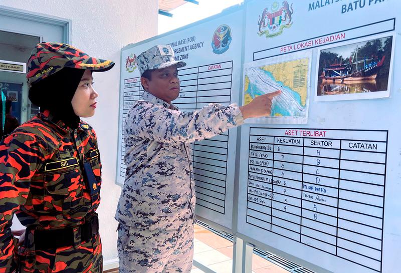 MMEA widens search for missing fishermen in Tanjung Segenting MMEA widens search for missing fishermen in Tanjung Segenting