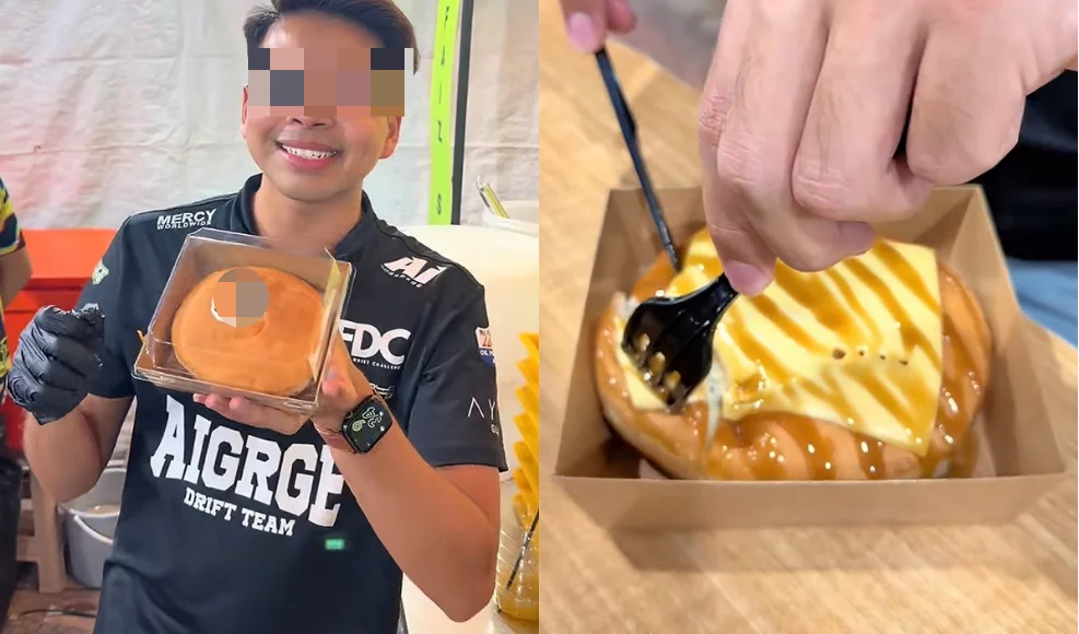 M_sian_influencer_under_fire_for_selling_RM10_plain_doughnut_with_sliced_cheese M'sian influencer under fire for selling RM10 plain doughnut with sliced cheese