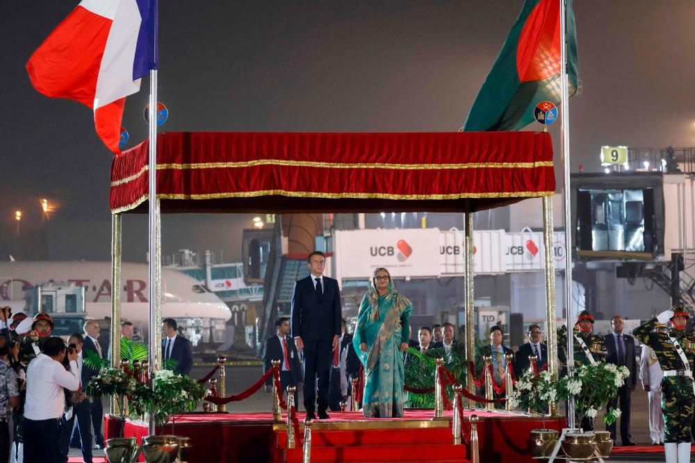 Macron in Bangladesh to ‘consolidate’ France’s Indo-Pacific push