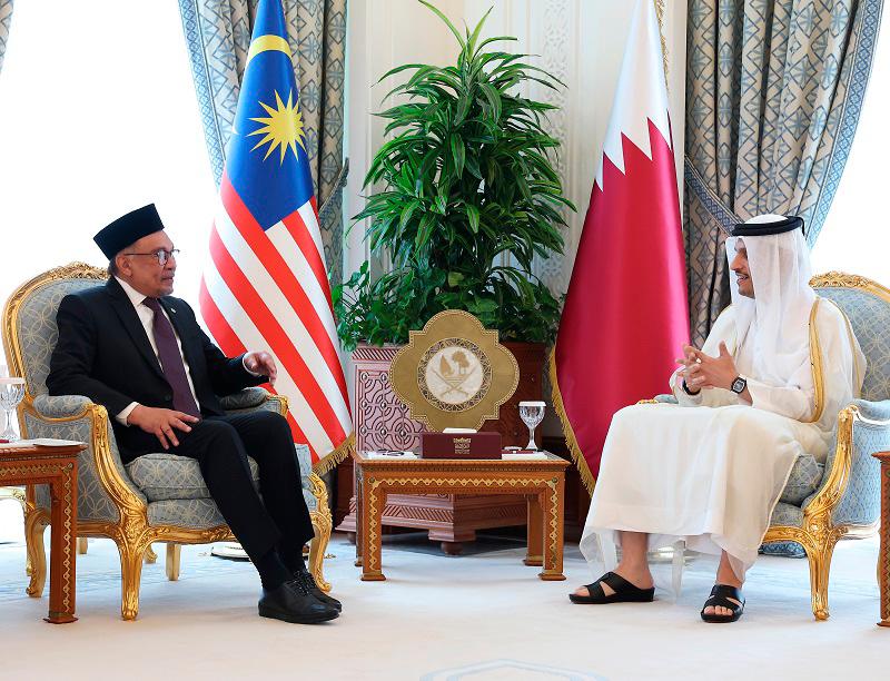 Malaysia, Qatar bincang secara mendalam konflik Palestin-Israel