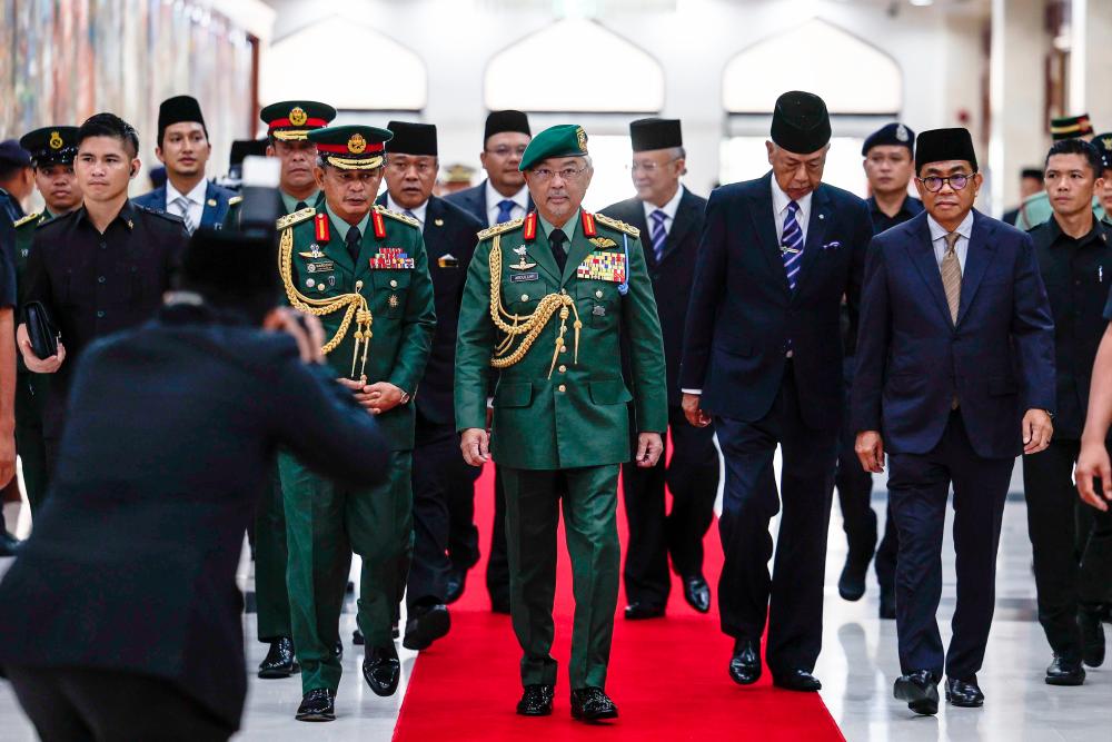 Malaysia tolak keganasan dalam konflik bersenjata - Agong Malaysia tolak keganasan dalam konflik bersenjata - Agong
