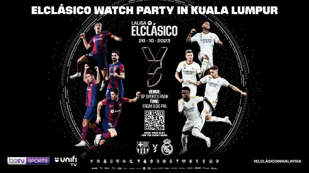 Malaysian La Liga fans invited to El Clasico viewing party on Saturday