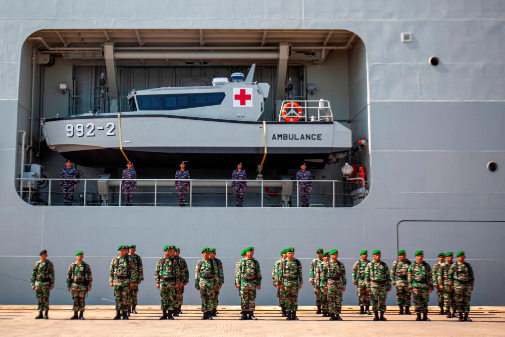 Malaysian navy joins ASEAN solidarity exercise in Indonesia’s Batam Malaysian navy joins ASEAN solidarity exercise in Indonesia’s Batam