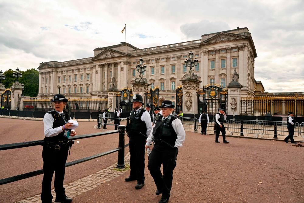 Man arrested after throwing ‘shotgun cartridges’ onto grounds of Buckingham palace