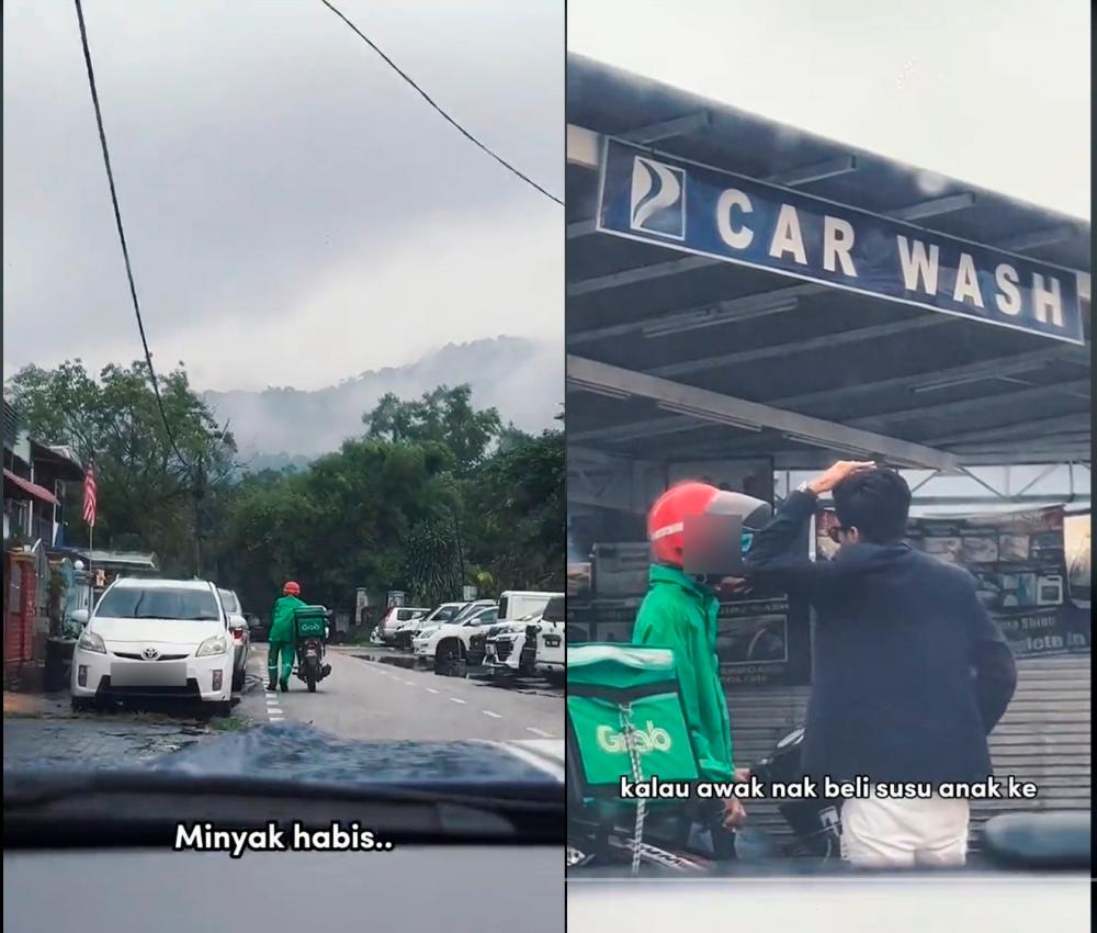 Man donates petrol money to food delivery rider; he saves rest to buy food and diapers for his kids Man donates petrol money to food delivery rider; he saves rest to buy food and diapers for his kids
