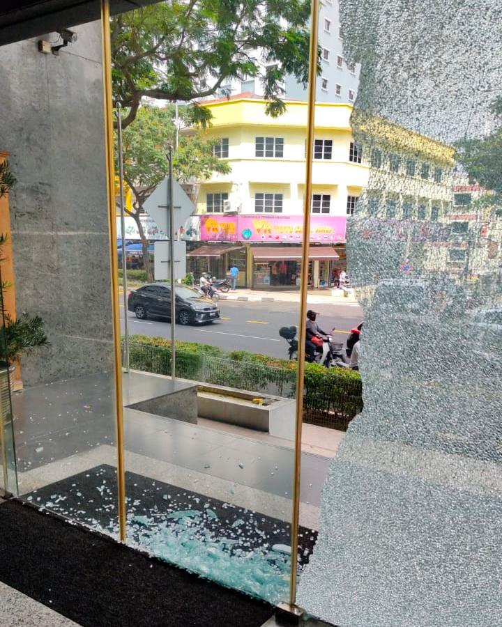 Man suspected of hurling stones at PAS HQ nabbed