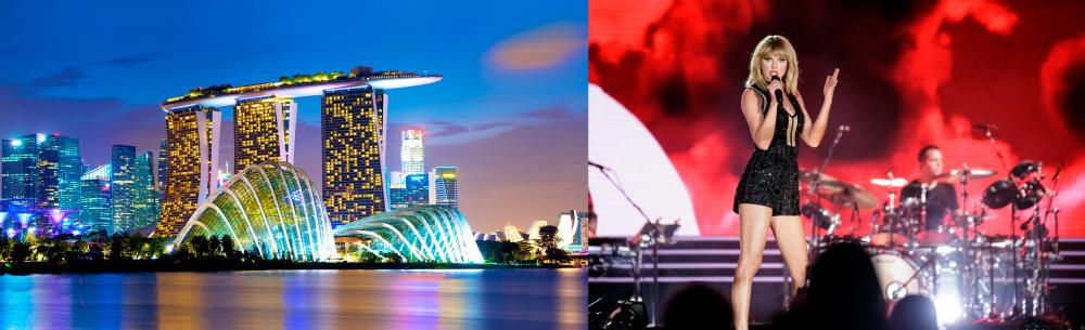 Marina Bay Sands sells Taylor Swift concert ticket packages for RM35k