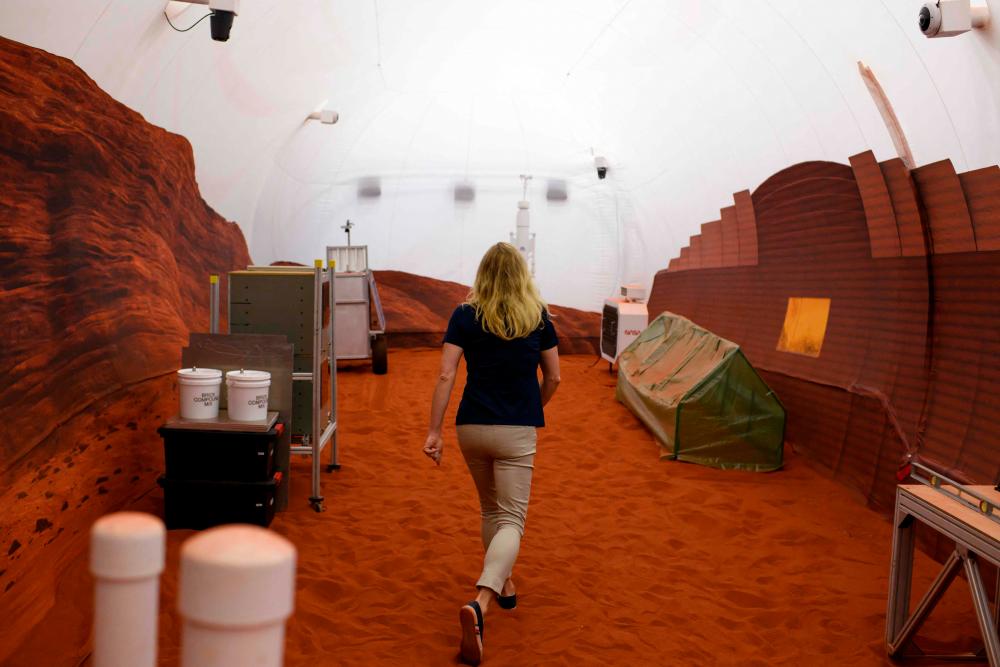 Meet the scientist (sort of) spending a year on Mars Meet the scientist (sort of) spending a year on Mars