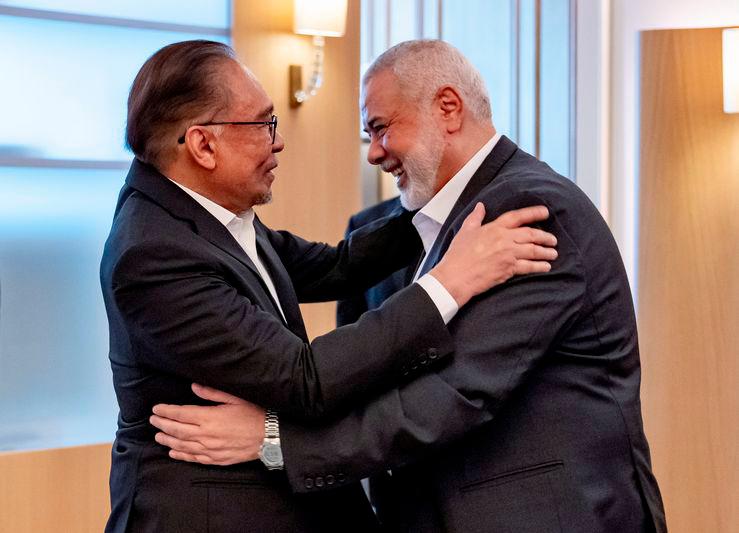 Meeting with Hamas may cause anxiety but M’sia trying to help in peace efforts - Anwar Meeting with Hamas may cause anxiety but M’sia trying to help in peace efforts - Anwar