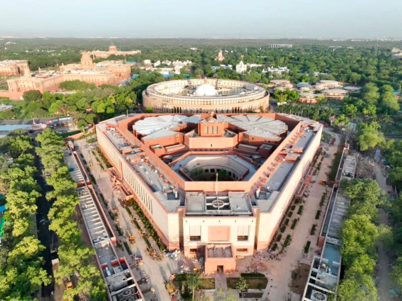 Modi inaugurates new parliament building as part of New Delhi’s makeover