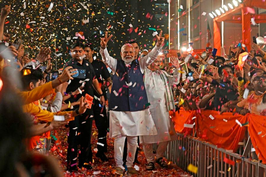 Modi-led alliance says it will form next Indian government Modi-led alliance says it will form next Indian government