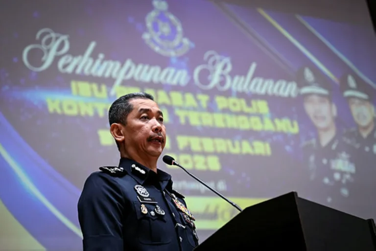 Tiada kes bunuh dan samun senjata api di Terengganu dua tahun berturut