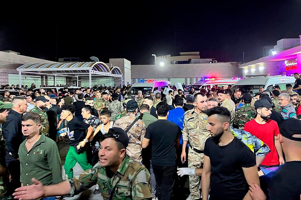 More than 100 killed, 150 injured in fire at Iraqi wedding