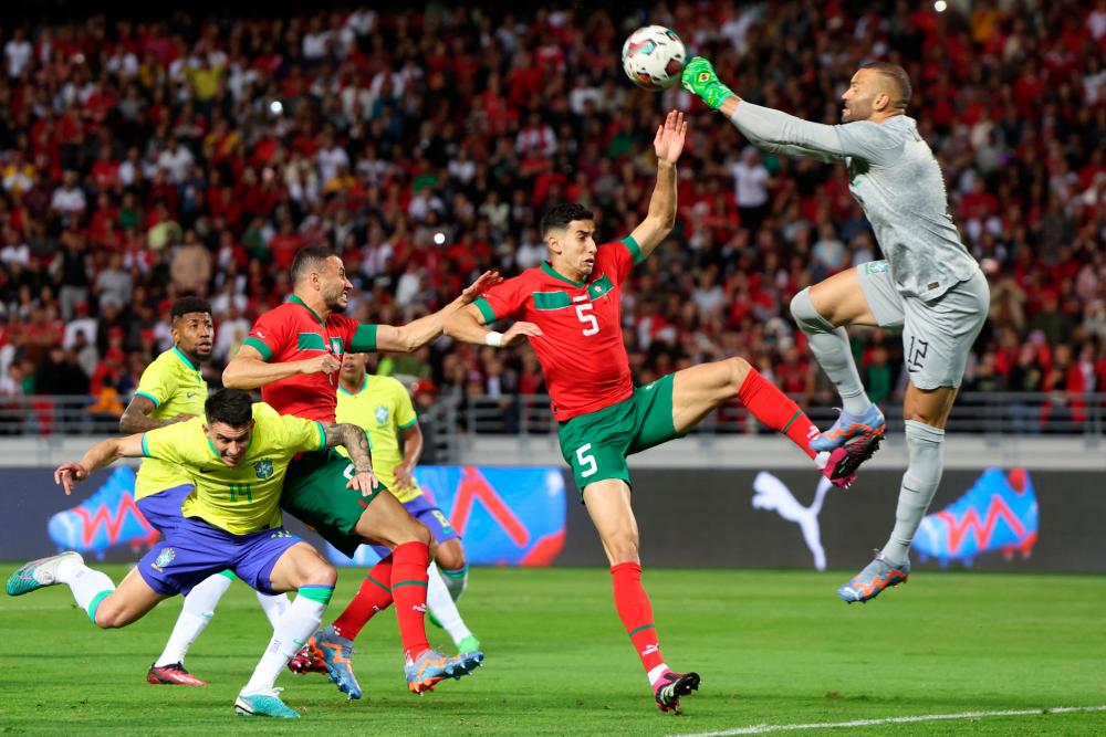 Morocco stun Brazil in friendly international