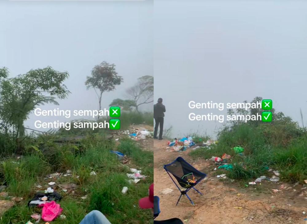 M’sian shares that ‘healing’ location in Genting Sempah, Pahang littered with trash M’sian shares that ‘healing’ location in Genting Sempah, Pahang littered with trash