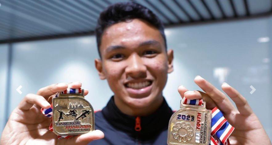 Muhammad Hazriq steals the limelight at Southeast Asian Youth Athletics Championship Muhammad Hazriq steals the limelight at Southeast Asian Youth Athletics Championship