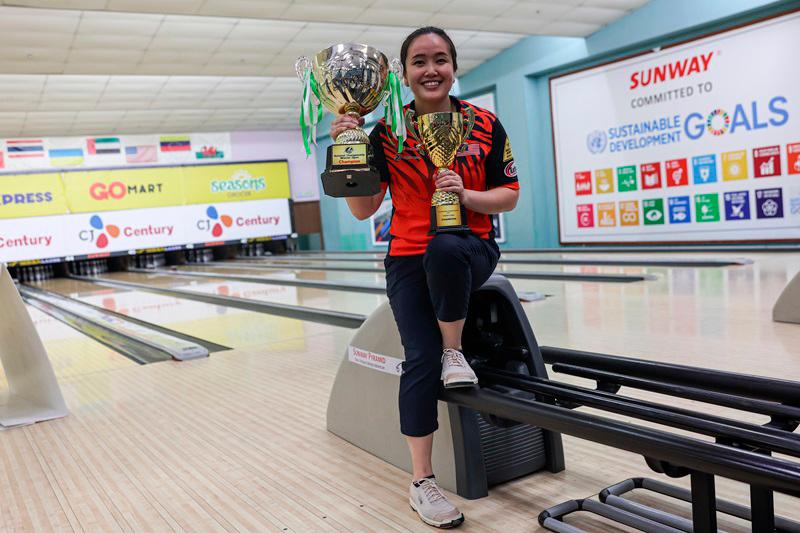 Muhammad Syazirol, Li Jane set the lanes ablaze to create history