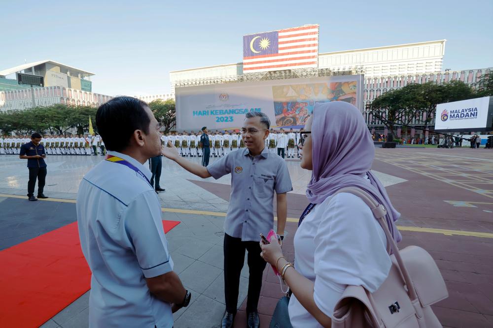 National Day: Minor improvements to be made following full rehearsal today - Fahmi National Day: Minor improvements to be made following full rehearsal today - Fahmi