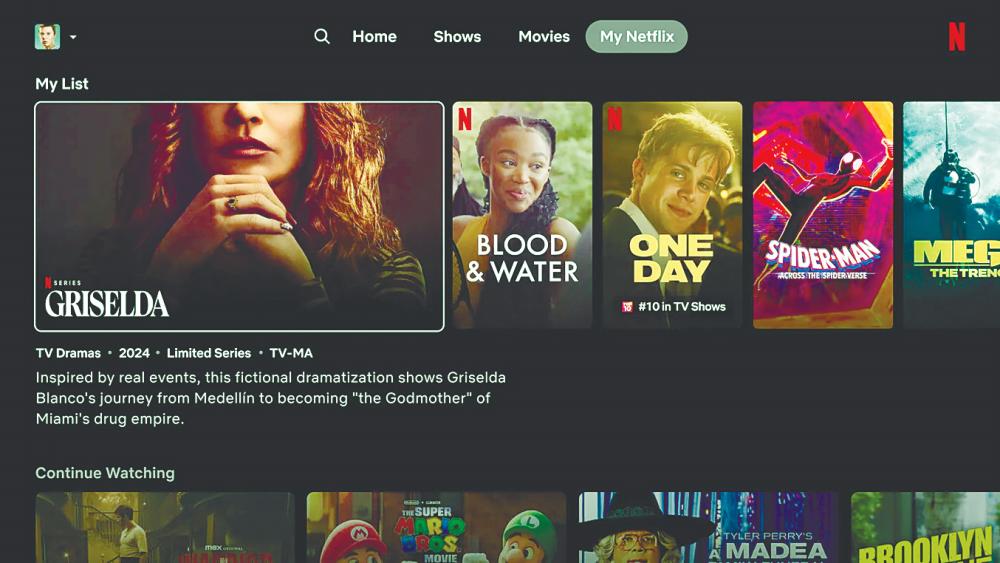 Netflix tests new homepage