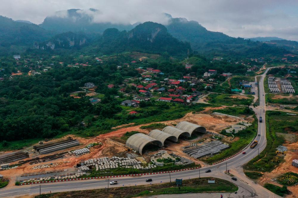 Nightmare for two families in Felda Neram 2 as back portion of houses collapse