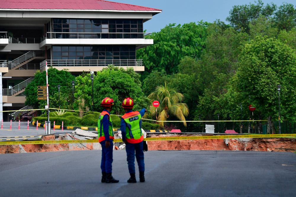 No natural factors identified as cause of landslide in front of MACA