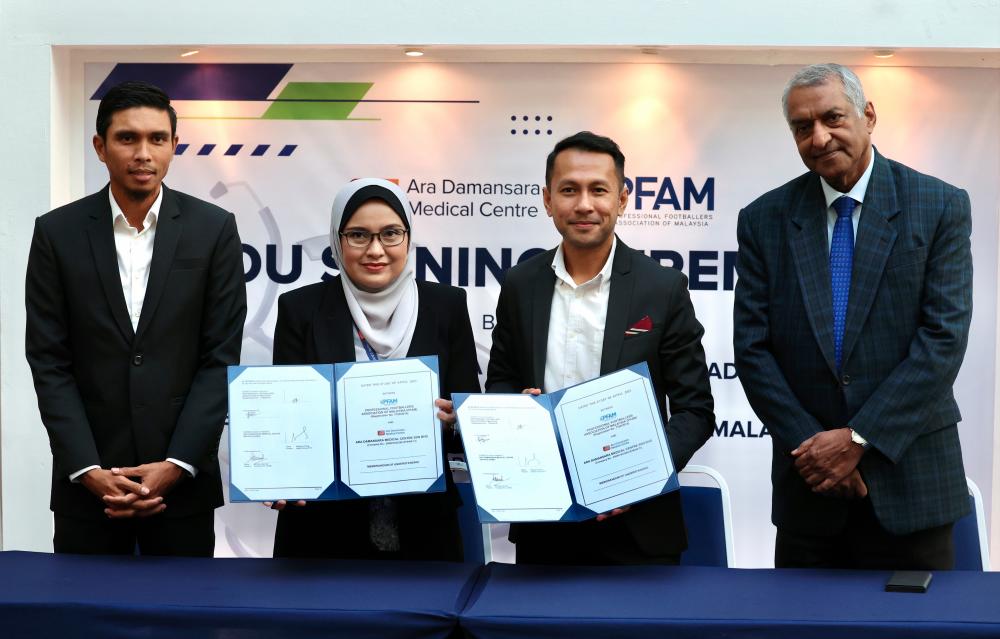 PFAM, ADMC sign MoU on sports injury treatment PFAM, ADMC sign MoU on sports injury treatment