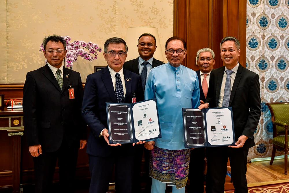 PM: Suzuki Motor Corp mahu tambah pelaburan, tingkat kerjasama dengan syarikat tempatan