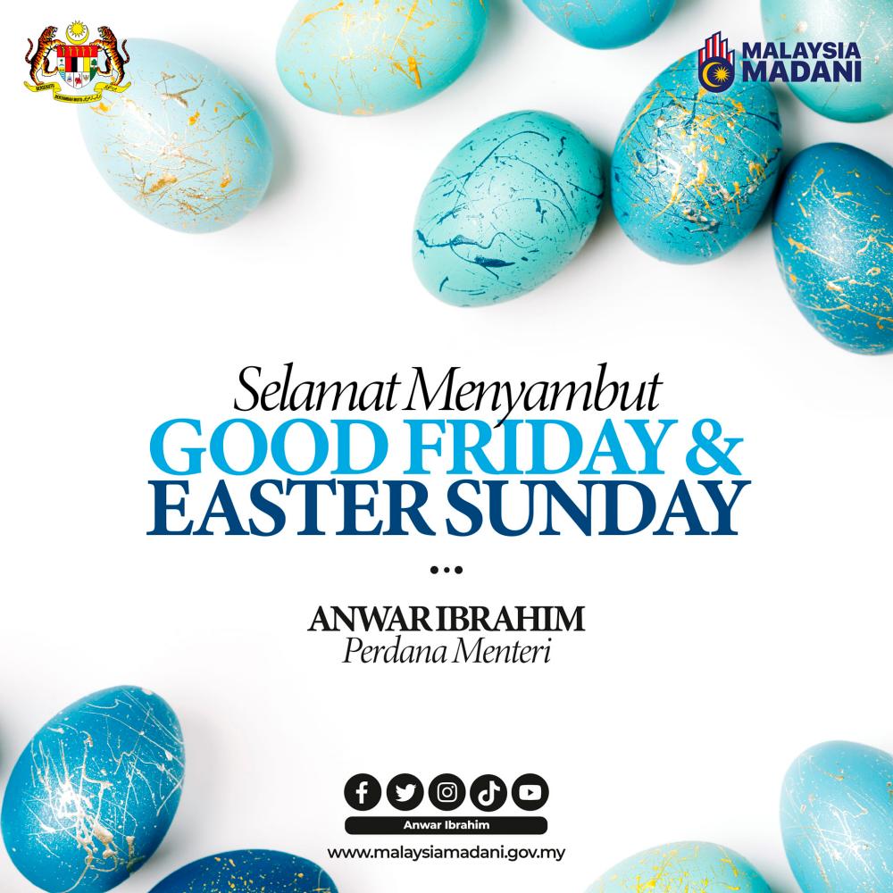 PM ucap selamat raikan Good Friday dan Easter