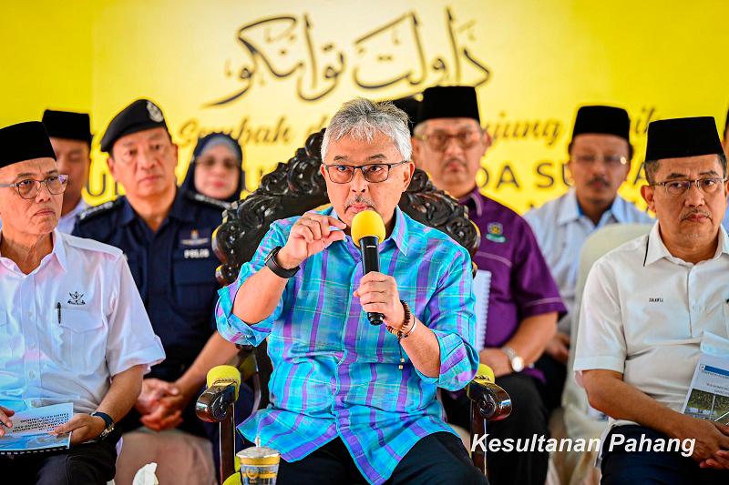 Pahang Sultan calls for indepth study to prevent landslides Pahang Sultan calls for indepth study to prevent landslides